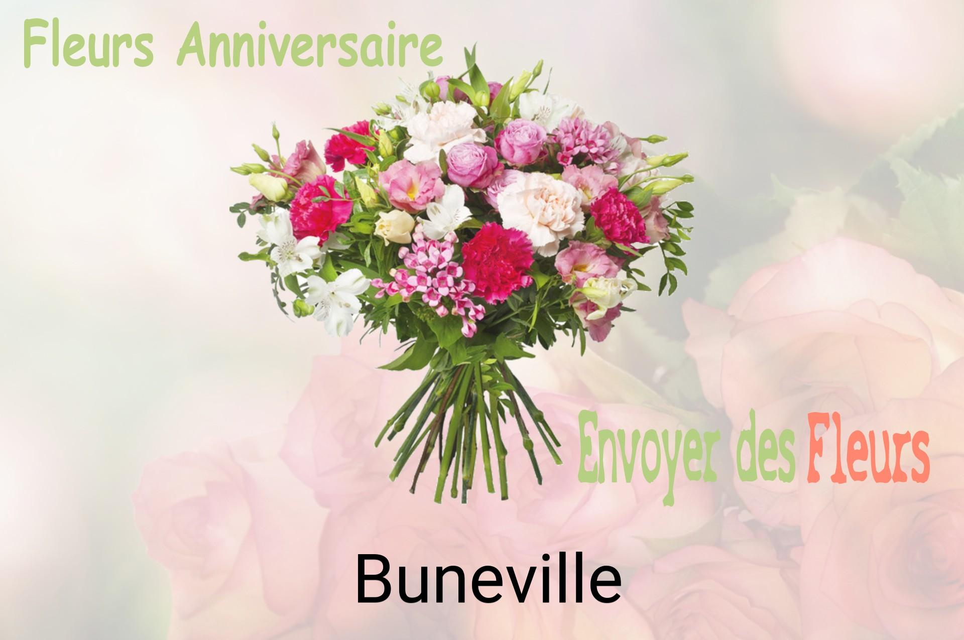 Bouquet de fleurs d’anniversaire livré à Buneville
